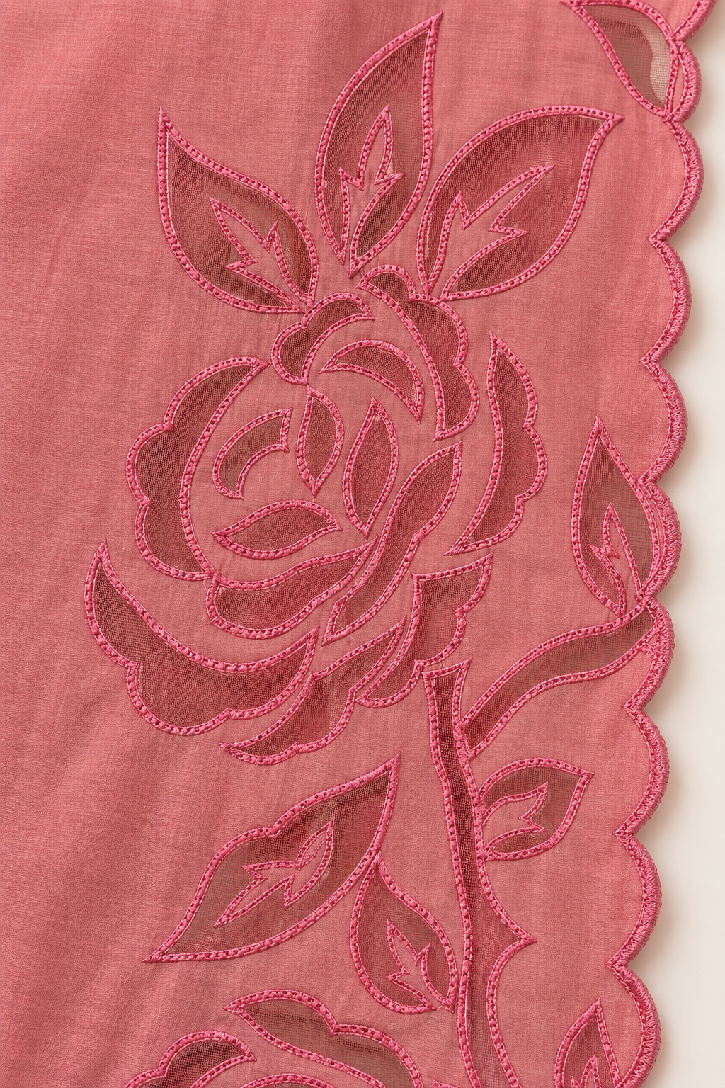 Dusty-rose kurta set